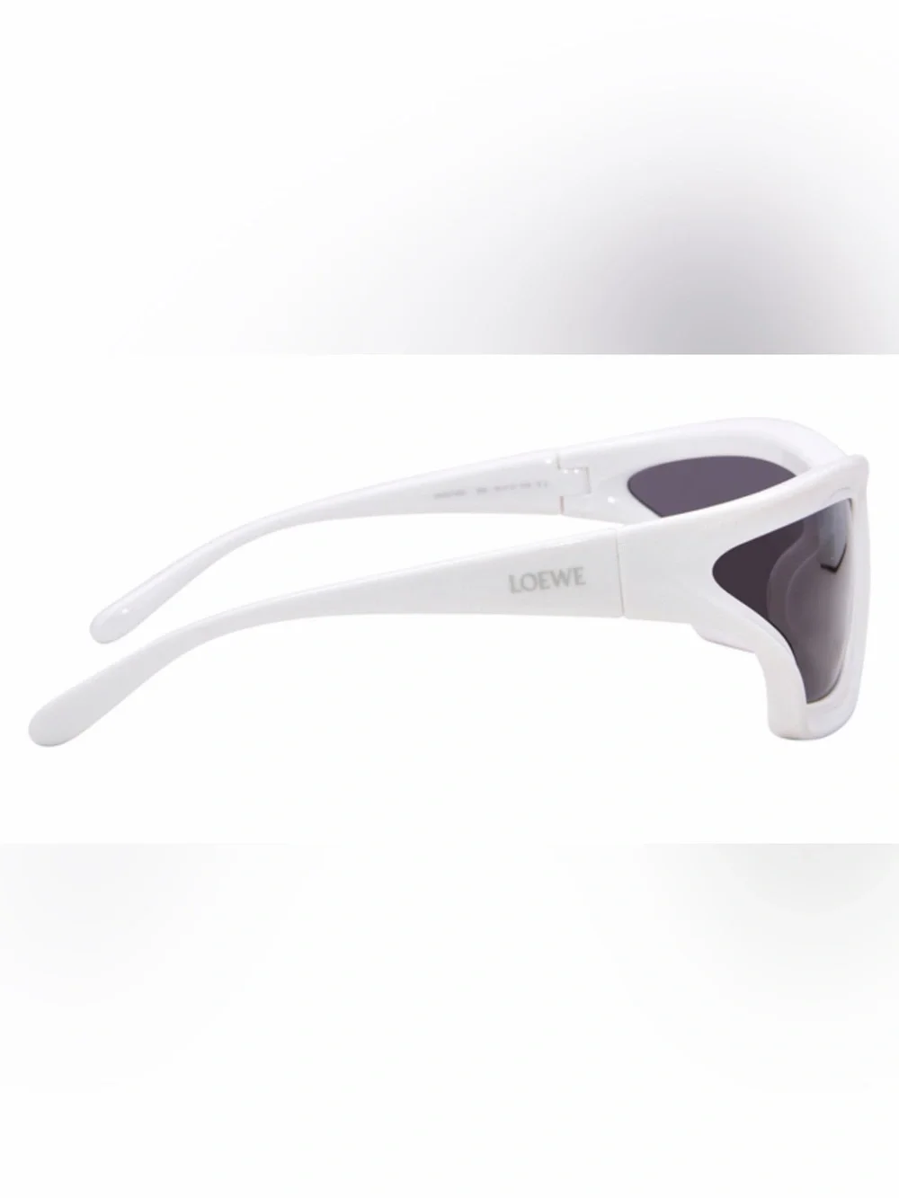 Loewe Arch Mask Sunglasses in White (Model LW40143U 25A)